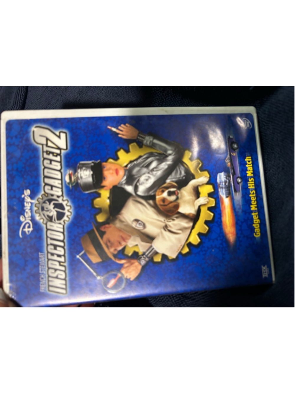 Disney Inspector Gadget 2 DVD Movie Standard One Size Blue Yellow